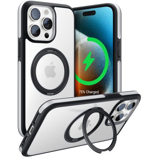 Torras X00FX1319 UPRO Ostand R Fusion for iPhone 15 Pro ブラック