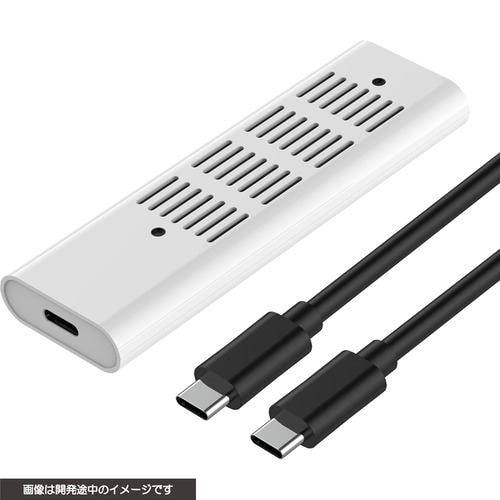 サイバーガジェット CY-P5MTUCA-WH CYBER ・ M.2 SSD to USB変換アダプター ( PS5 用) ホワイト