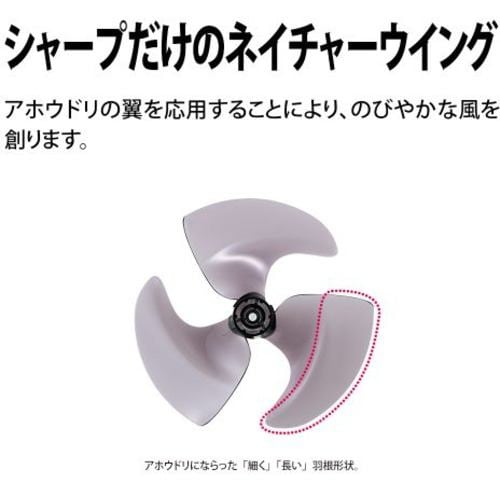 シャープ PJ-N2DS 3Dファン プラズマクラスター扇風機 ホワイト 
