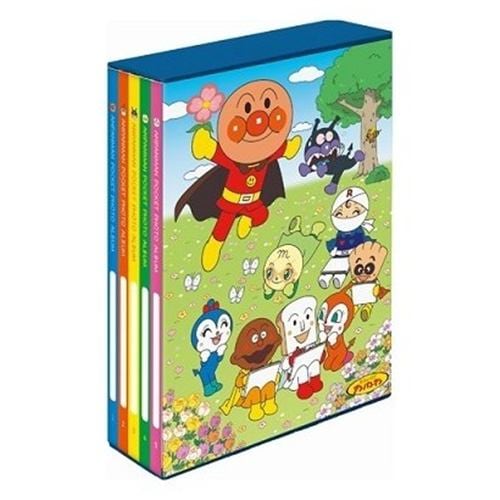 ナカバヤシ アPL-270-19-1 アンパンマン 5冊BOXポケットアルバム L判270枚収納（おえかき）