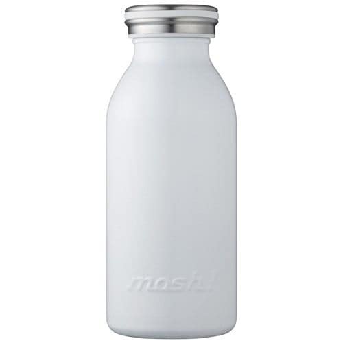 ドウシシャ mosh! (モッシュ! ) ステンレスボトル 0.35L ホワイト DMMB350WH