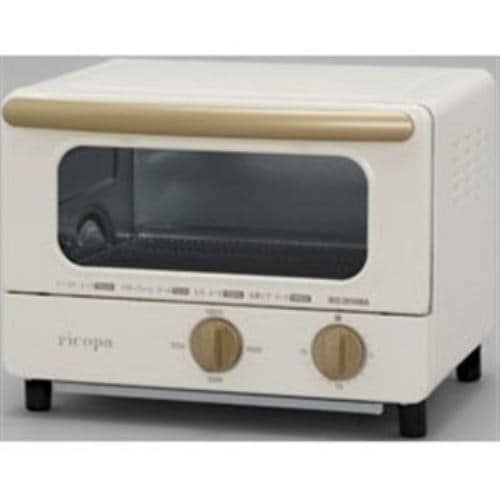 アイリスオーヤマ EOT-R1001-C オーブントースター 「ricopa（リコパ）」（1000W）アイボリー