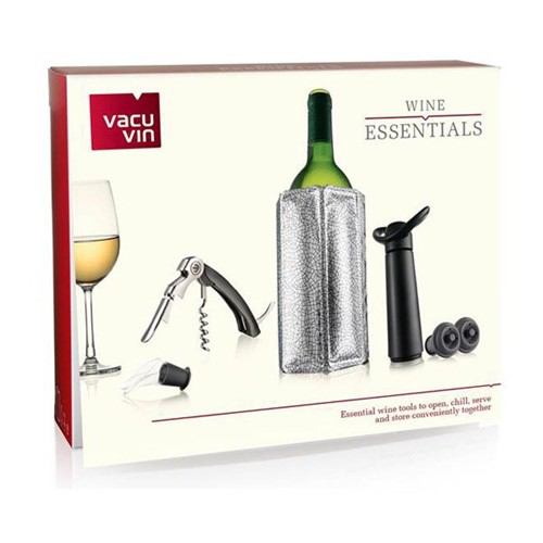 vacu　vin　6889060　ワインエッセンシャルズ（ブラック）