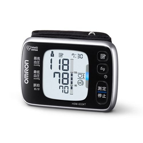 オムロン HEM-6324T 手首式血圧計 Bluetooth通信機能搭載