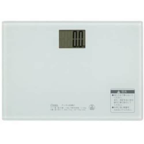 オーム電機 HBK-T102-W デジタル体重計 | ヤマダウェブコム