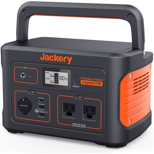 Jackery Japan PTB071 ポータブル電源 708 リチウムイオン電池 6出力 PD対応