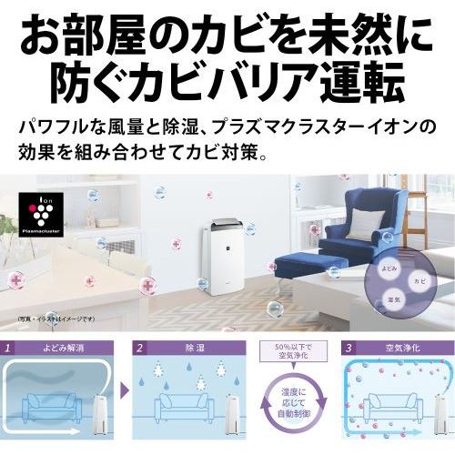 無言購入歓迎 シャープ コンプレッサー方式 衣類乾燥 除湿機 CV-N180-W-