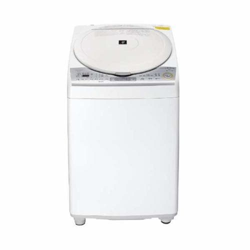 シャープ ES-TX8C-W 縦型洗濯乾燥機 （洗濯8.0kg／乾燥4.5kg） ホワイト