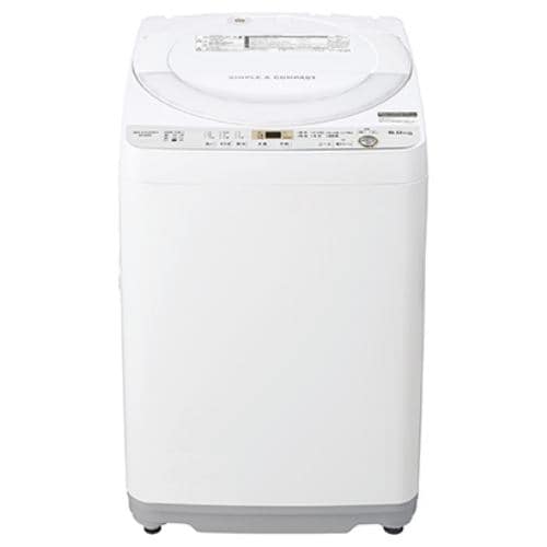シャープ ES-GE6C-W 全自動洗濯機 (洗濯6.0kg) ホワイト系