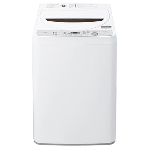 シャープ ES-GE4C-T 全自動洗濯機 (洗濯4.5kg) ブラウン系 | ヤマダ 