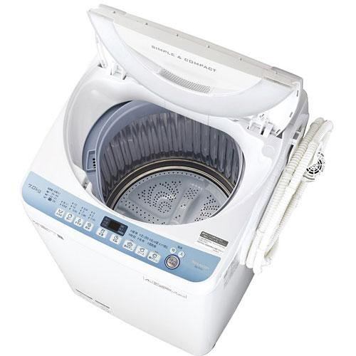 シャープ 超目玉 ES-T711-W 全自動洗濯機 ホワイト 洗濯7.0kg かわいい新作