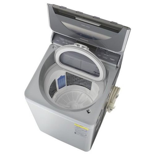 パナソニック　NA-FW120V2-S　縦型洗濯乾燥機　洗濯12kg　乾燥6kg　温水泡洗浄W　シルバー