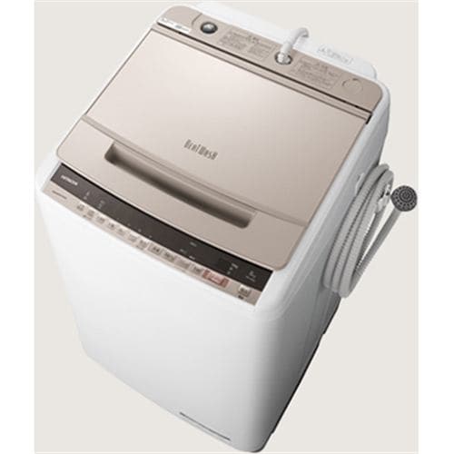 ダイゾー ナチュラル HITACHI 洗濯機 ビートウォッシュ BW-V80E 8kg