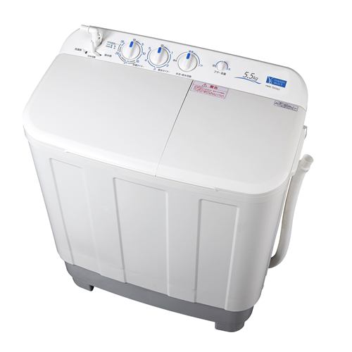 YWMTD55G2二層式洗濯機 ヤマダセレクト YWM-TD55G2 洗濯5.5kg ホワイト