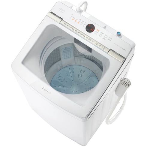 AQUA AQW-GVX90J W ランキングTOP10 簡易乾燥機能付き洗濯機 ホワイト 脱水9.0kg 洗濯 商品追加値下げ在庫復活