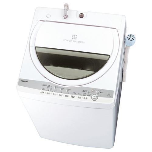 最大99％オフ！ 洗濯機 東芝 7KG SALE開催中 AW-7G9 グランホワイト W 洗濯7kg 全自動洗濯機