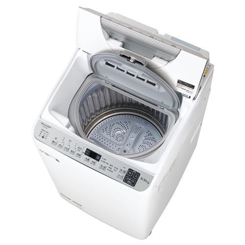シャープ ES-TX5E-S タテ型洗濯乾燥機 (洗濯5.5kg・乾燥3.5kg 