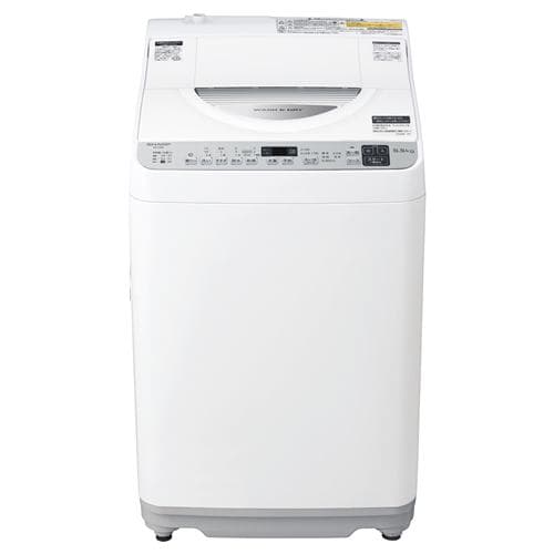 シャープ ES-TX5E-S タテ型洗濯乾燥機 (洗濯5.5kg・乾燥3.5kg 