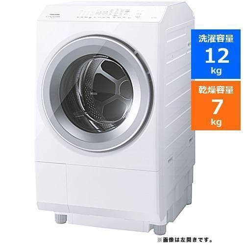 東芝 AW-12VP2(W) 縦型洗濯乾燥機 ZABOON (洗濯12kg・乾燥6kg) グラン 