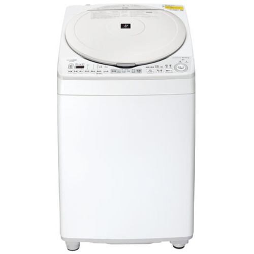 シャープ ES-TX8G 縦型洗濯乾燥機 ステンレス穴なし槽 (洗濯8kg・乾燥