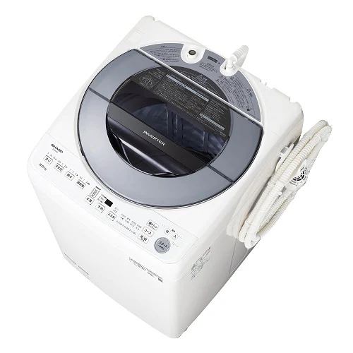 C1045★2020年製美品★シャープ洗濯機8KGインバーター穴無し槽　冷蔵庫