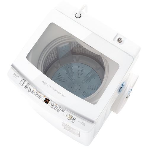 AQUA AQW-V8N(W) 全自動洗濯機 (洗濯8kg) V series ホワイトAQWV8N(W 