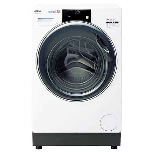 AQUA AQW-DX12N(W) ドラム式洗濯乾燥機 まっ直ぐドラム 12kg／6kg ホワイト