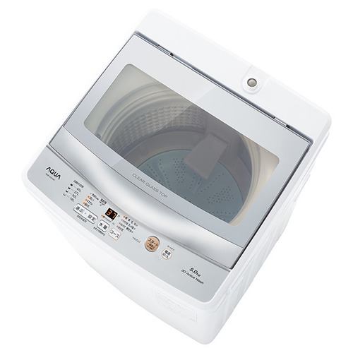 AQUA AQW-S5N(W) 全自動洗濯機 ホワイト AQWS5N(W) | ヤマダ
