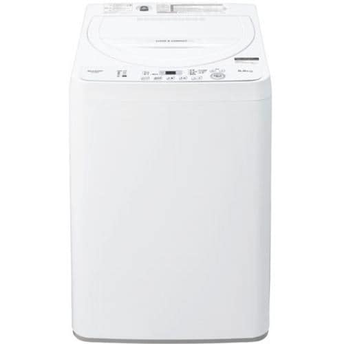 シャープ ES-GE5G 全自動洗濯機 5.5kg ホワイト系 ESGE5G | ヤマダ 