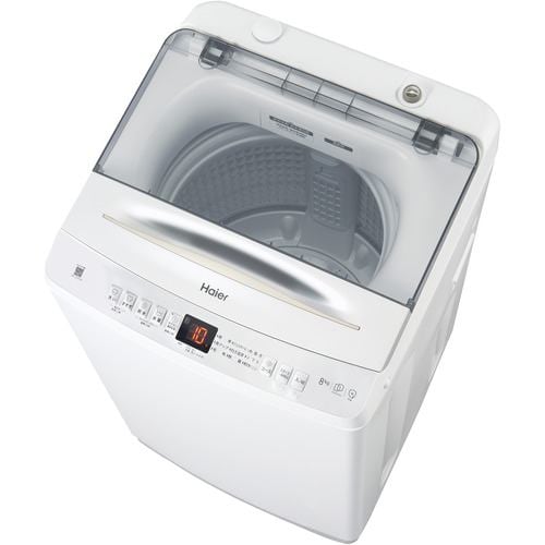 Haier JW-UD80A-W 洗濯機 8kg ホワイト JWUD80AW | ヤマダウェブコム