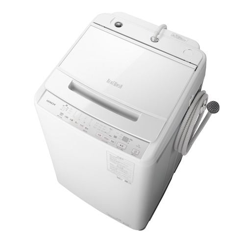 日立 BW-V80J 全自動洗濯機 (洗濯8.0kg) ホワイト【DD】 | ヤマダ 