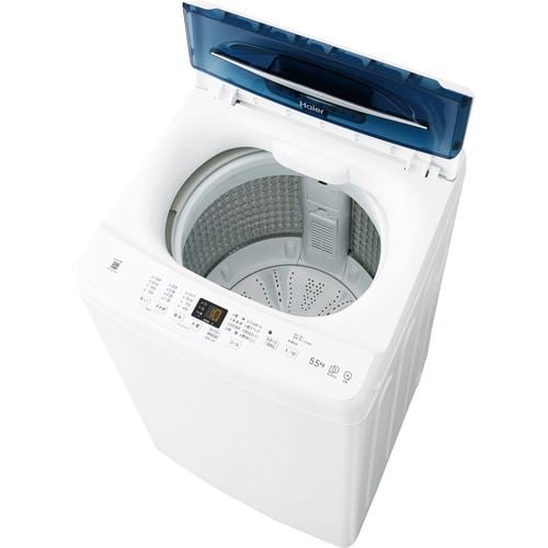 Haier JW-UD55B-W 洗濯機 5.5kg ホワイト JWUD55BW | ヤマダウェブコム