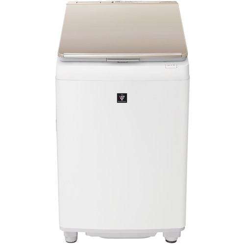 【好評特価】AJ）2020年製 シャ－プ洗濯乾燥機 COCORO WASH 超音波ウォッシャー搭載 ES-PW8E AIスマートお洗濯 温風プラス洗浄 8kg/4.5㎏ 5kg以上