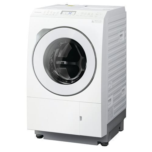 パナソニック NA-LX125CR-W ななめドラム洗濯乾燥機 (洗濯12kg・乾燥6kg) 右開き マットホワイト