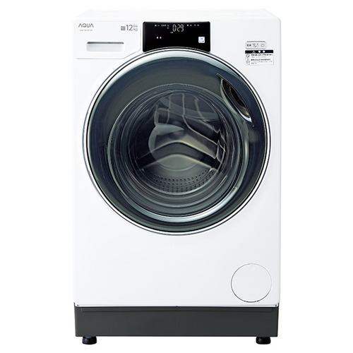 AQUA AQW-SD12P(LW) ドラム式洗濯乾燥機 まっ直ぐドラム2.0