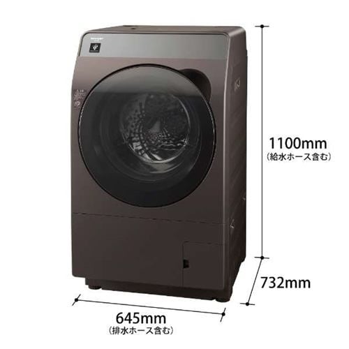 推奨品】シャープ ES-K10B ドラム式洗濯乾燥機 (洗濯10.0kg・乾燥6.0kg 