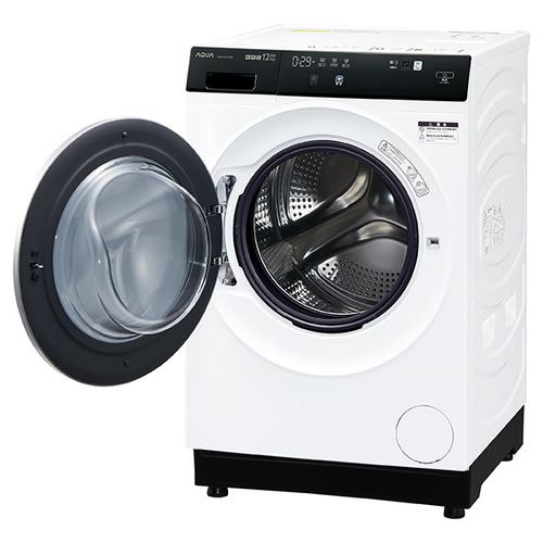 AQUA AQW-DX12P(LW) ドラム式洗濯乾燥機 まっ直ぐドラム2.0 12kg／6kg