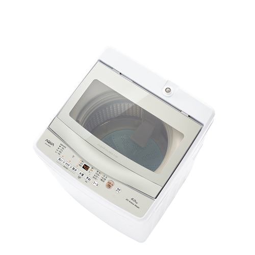 AQUA AQW-S6N(W) 全自動洗濯機 ホワイト AQWS6N(W) | ヤマダウェブコム