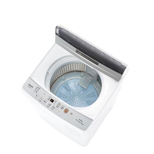 アクア AQW-S4P(W) 全自動洗濯機 4kg ホワイト | ヤマダウェブコム