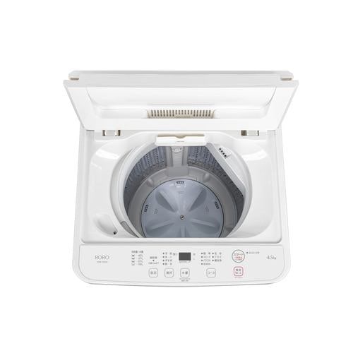 RORO YWMT45LW 全自動洗濯機 ヤマダオリジナル 4.5kg