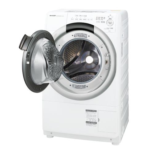 シャープ ES-S7J ドラム式洗濯乾燥機 (洗濯7.0kg・乾燥3.5kg・左開き ...