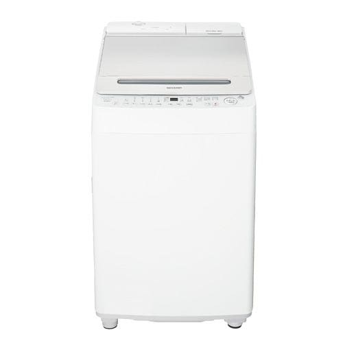 【推奨品】シャープ ES-SW10J-S インバーター全自動 縦型洗濯機 10kg シルバー系