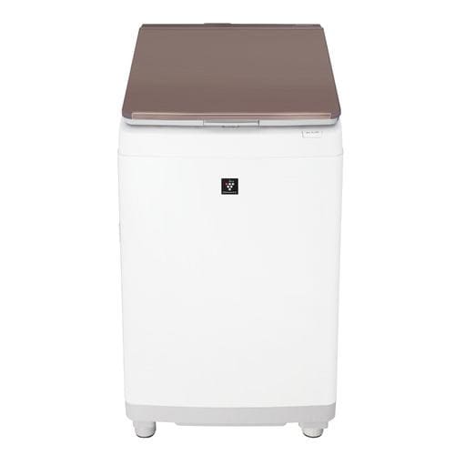 シャープ ESPW11J 縦型洗濯乾燥機 上開き 洗濯11kg ヒーター乾燥 ブラウン系