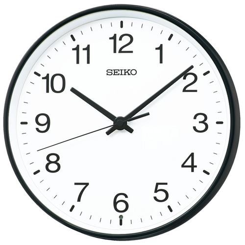 セイコークロック KX203B 夜でも見える 電波掛け時計(白色LED