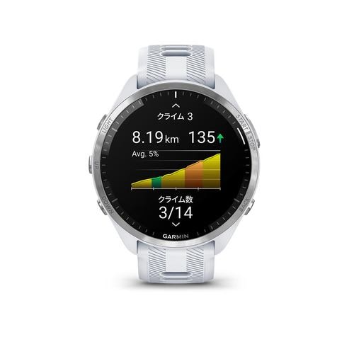 GARMIN 010-02809-61 Forerunner 965 心拍計 White 0100280961