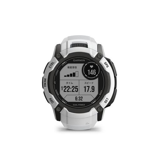 GARMIN 010-02805-42 Instinct 2X Dual Power Whitestone GARMIN