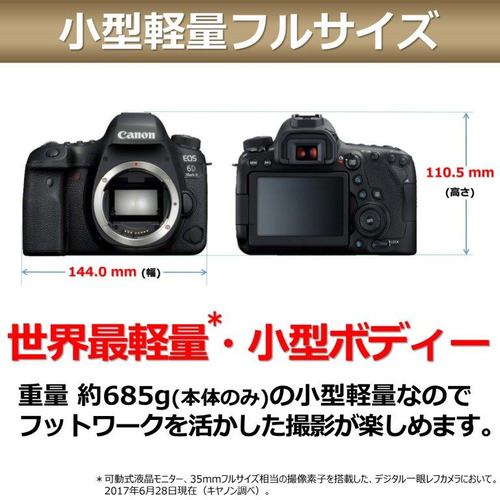 【美品】Canon デジタル一眼レフカメラ EOS 6D Mark II ボディー EOS6DMK2
