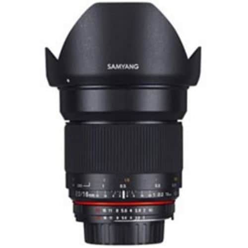 SAMYANG 交換レンズ 16mm F2.0 ED UMC APS-C用 キヤノンEF-Mマウント 舗 国内初の直営店 AS CS