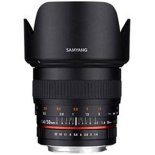 SAMYANG 交換レンズ 50mm F1.4 AS UMC フルサイズ対応【ニコンFマウント】