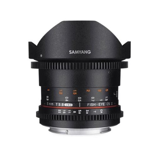 SAMYANG (サムヤン) シネマレンズ 8mm T3.8 VDSLR UMC Fish-eye CS II ニコン用